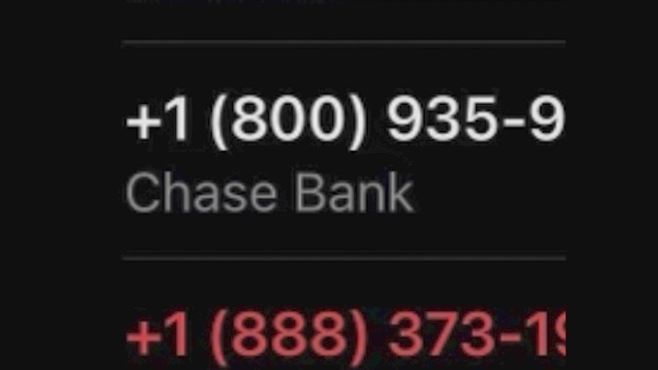Scam alert: Phone fraudsters pose as Chase Bank