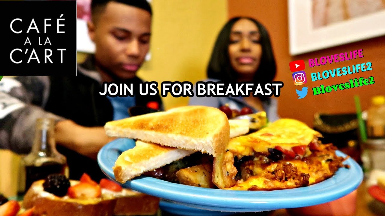 Breakfast Mukbang at Cafe a la C'Art in Tucson