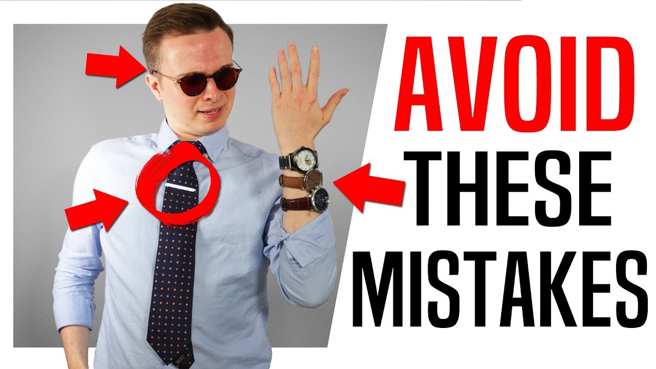 5 AWFUL Accessory Style Mistakes Most Men Make | How To Match Accessories Properly