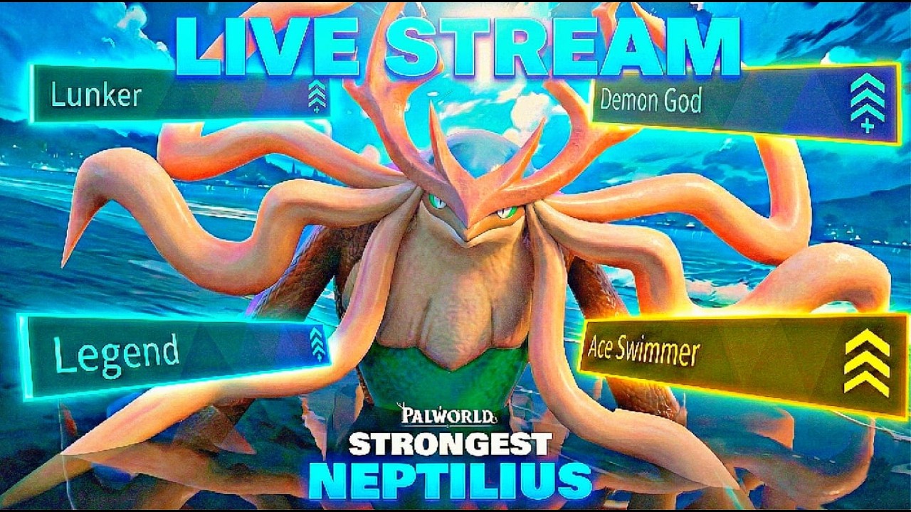 Testing My Strongest Neptilius | Palworld Live