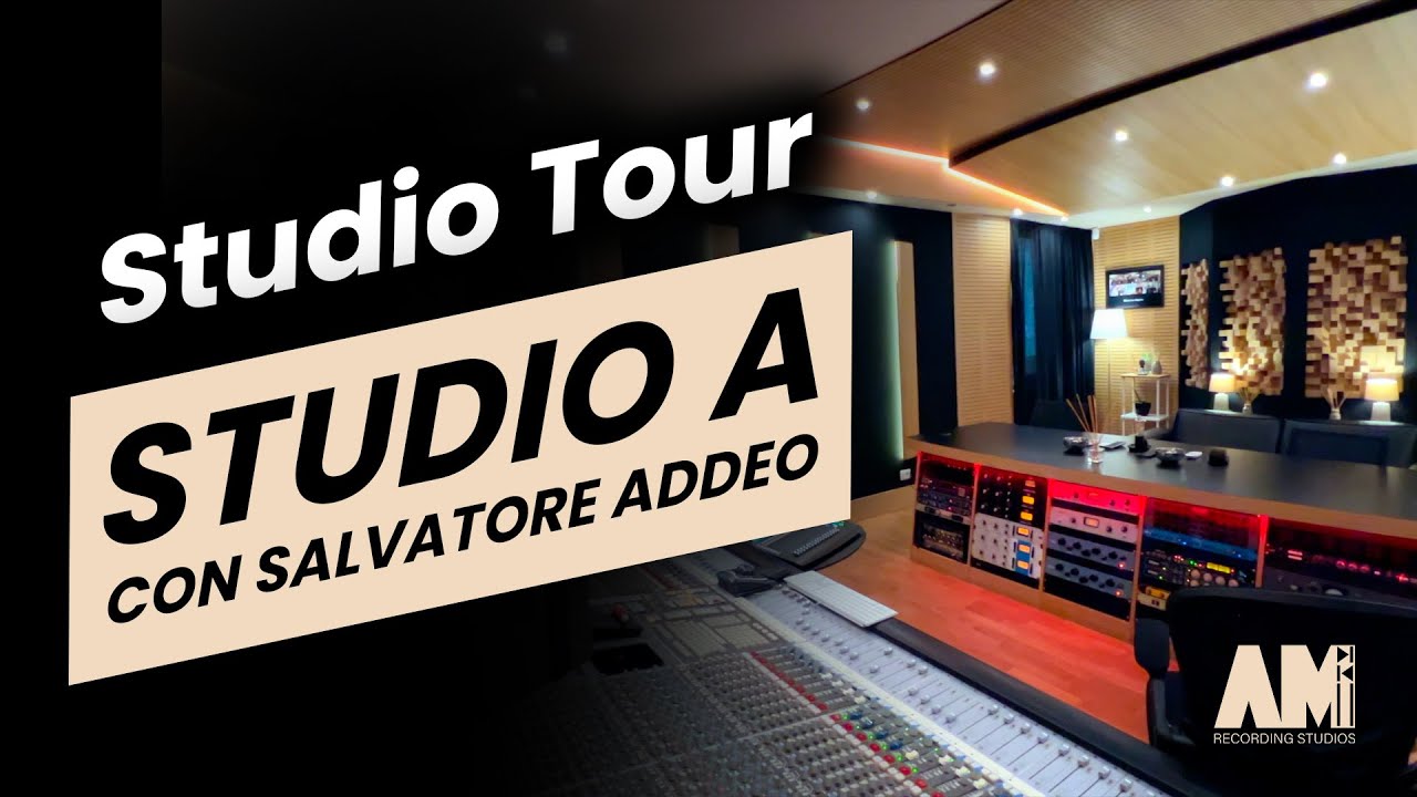 STUDIO TOUR - Lo Studio A con Salvatore Addeo