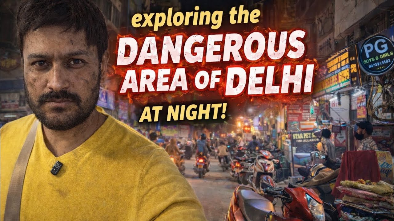 I Visited A Dangerous & Dirty Area Of Delhi