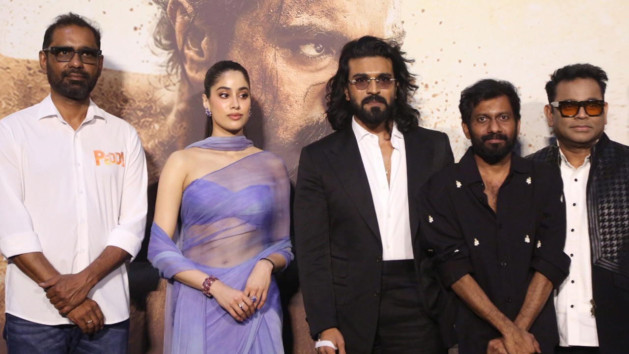 Ram Charan, Janhvi Kapoor, AR Rahman, Buchi Babu Sana | Peddi Trailer Launch Event Full Video