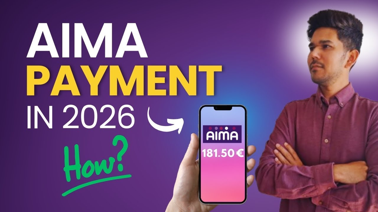 Portugal TRC Card Renewal Fees Online | AIMA Payment Step-by-Step