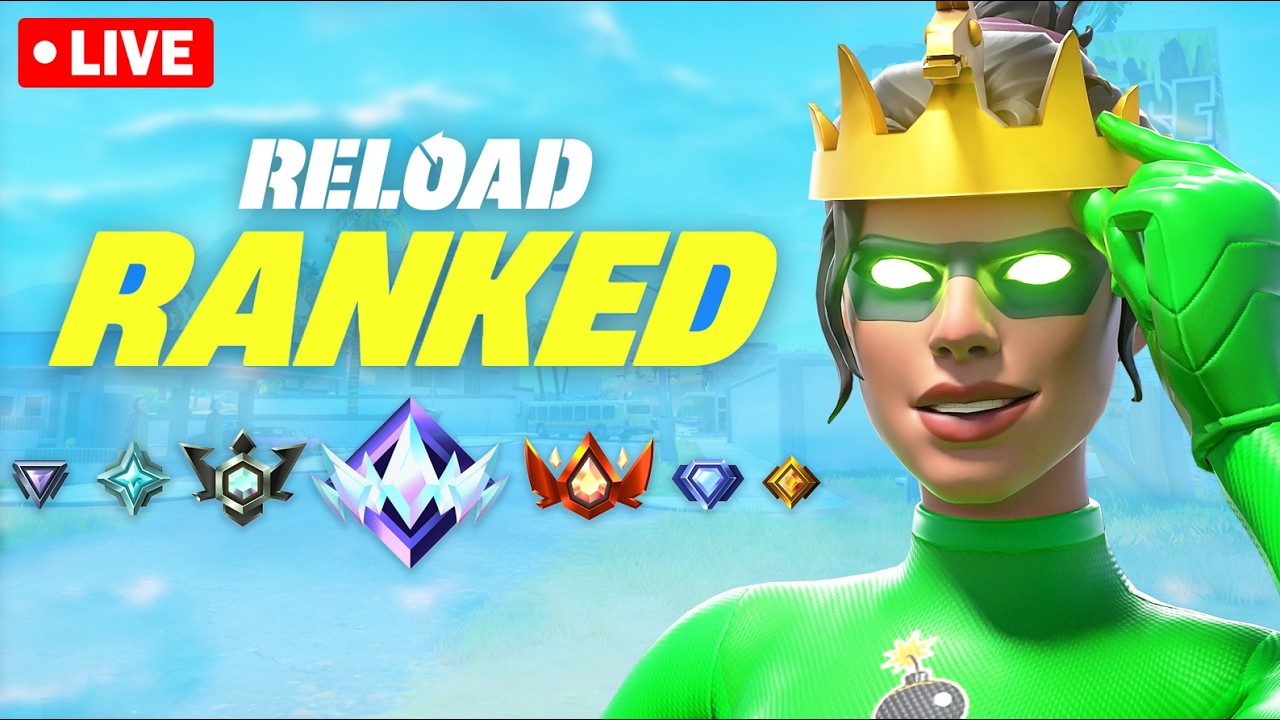 FORTNITE RANKED RELOAD SPEEDRUN!