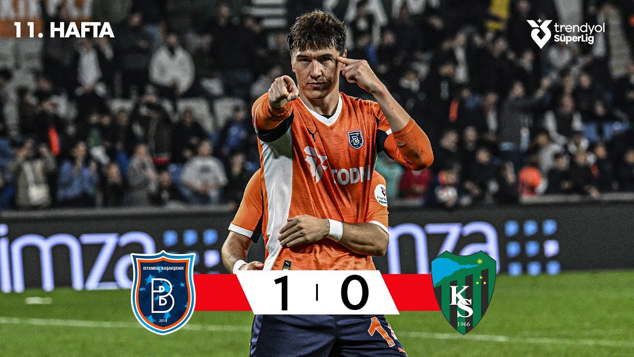 Başakşehir (1-0) Kocaelispor - Highlights/&Ouml;zet | Trendyol S&uuml;per Lig - 2025/26