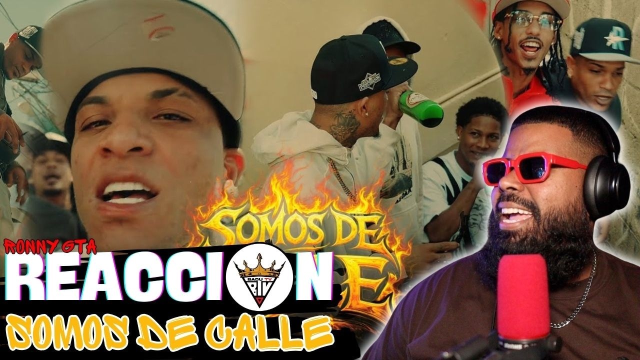 (reaccion) RONNY GTA x MEGADIVO PRODUCE - SOMOS DE CALLE (VIDEO OFICIAL)
