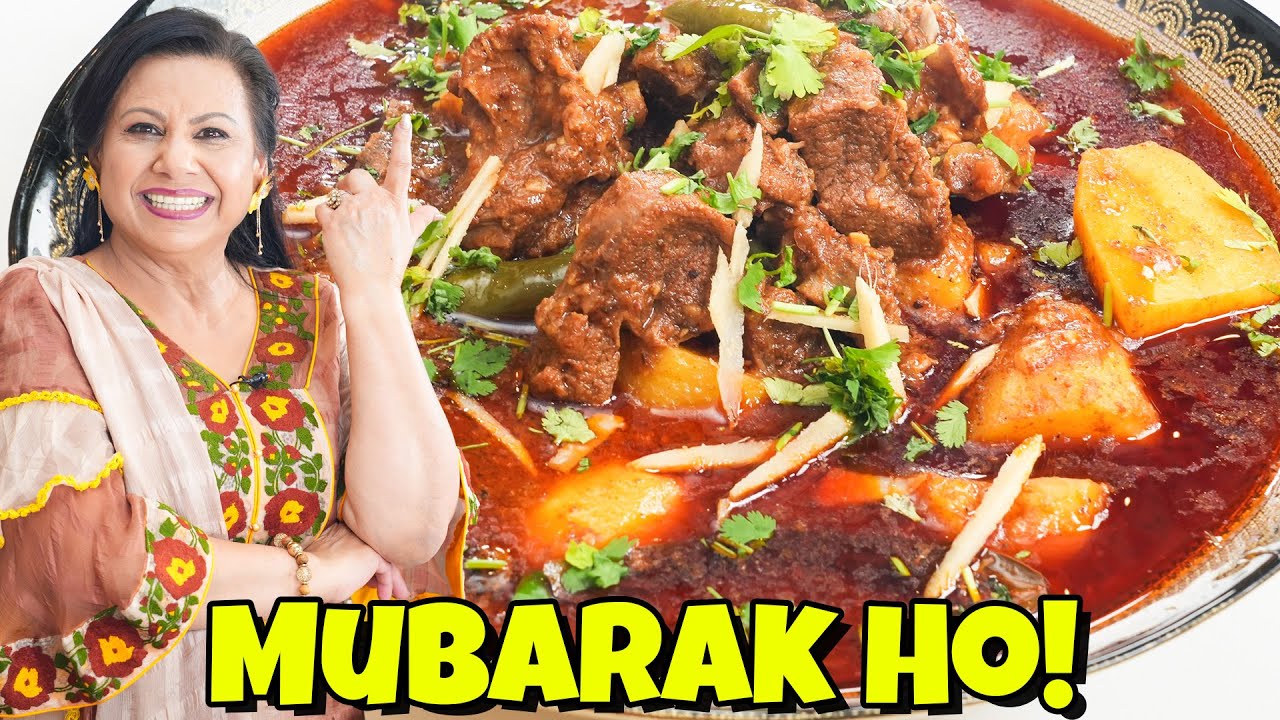Mera Naya Baby Salan! Korma aur Aloo Gosht ka Bacha! Deghi Aloo Gosht Recipe in Urdu Hindi - RKK