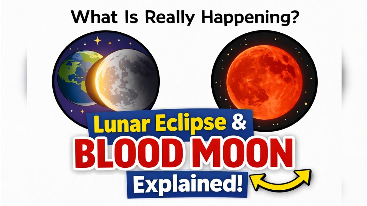 Blood Moon and Lunar Eclipse Explained in 10 Minutes 