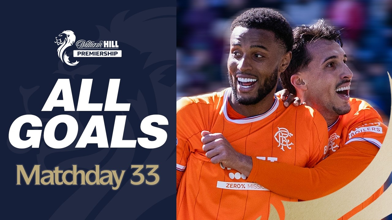 ALL GOALS | Matchday 33 | William Hill Premiership