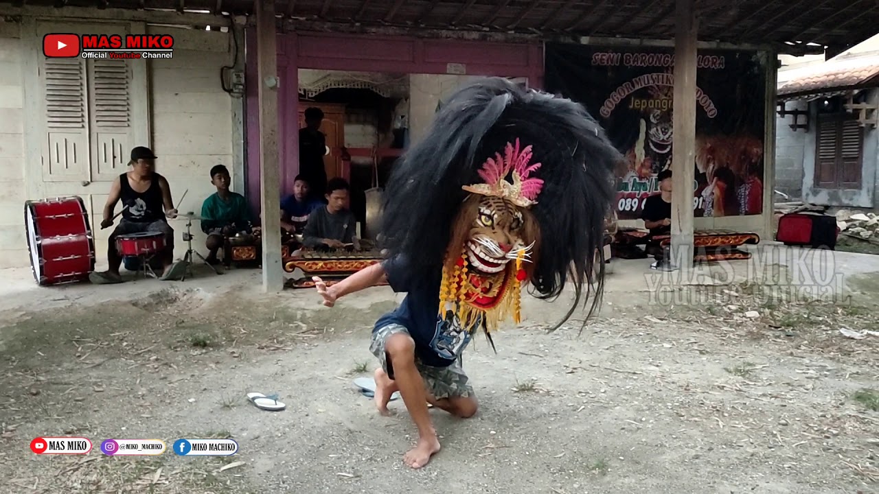 Latihan Barongan Tunggal GMB Siap Pentas//Jepangrejo Blora