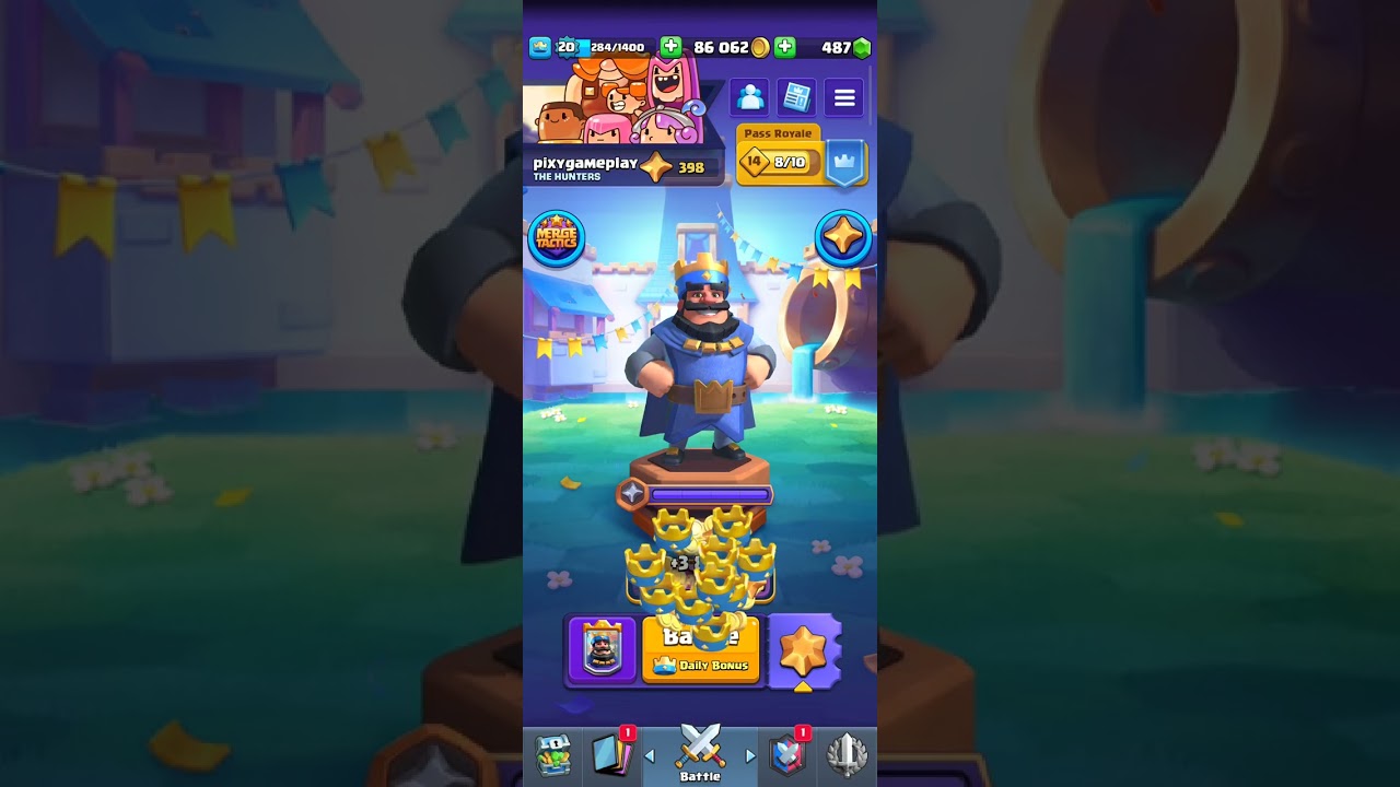 Clash Royale - King of Chess(Android, iOS)