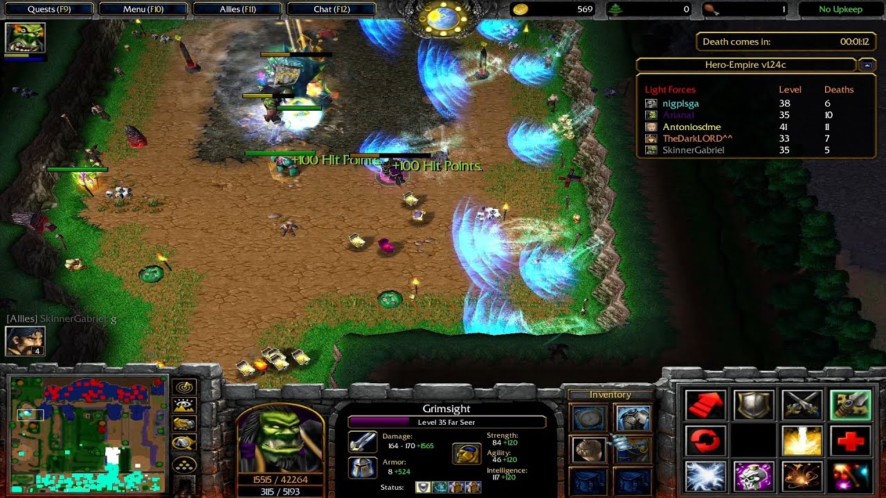 Skinner | Hero of The Empire | Team Game | Neptune Quest 1.24c |