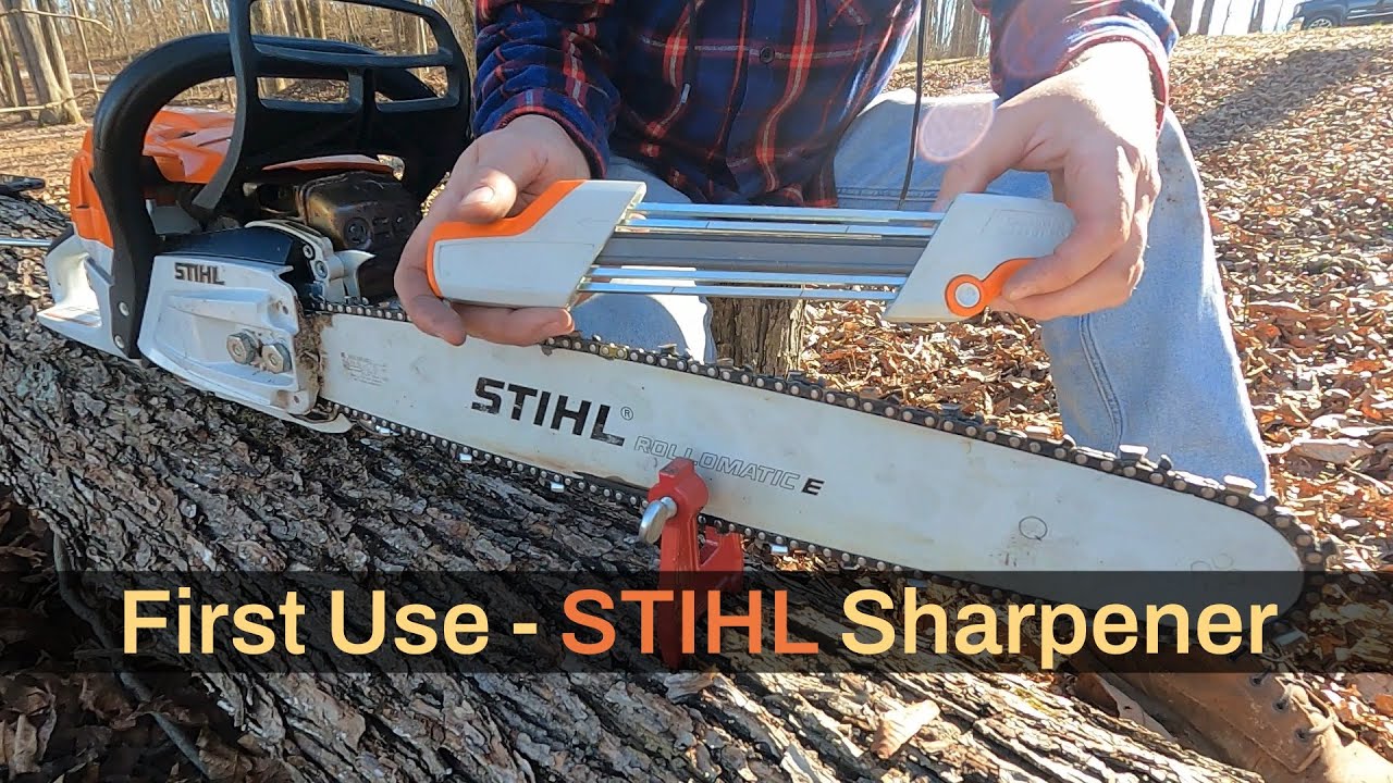 First Time Using 2 in 1 Filing Guide & Saw Chain Sharpener | STIHL USA
