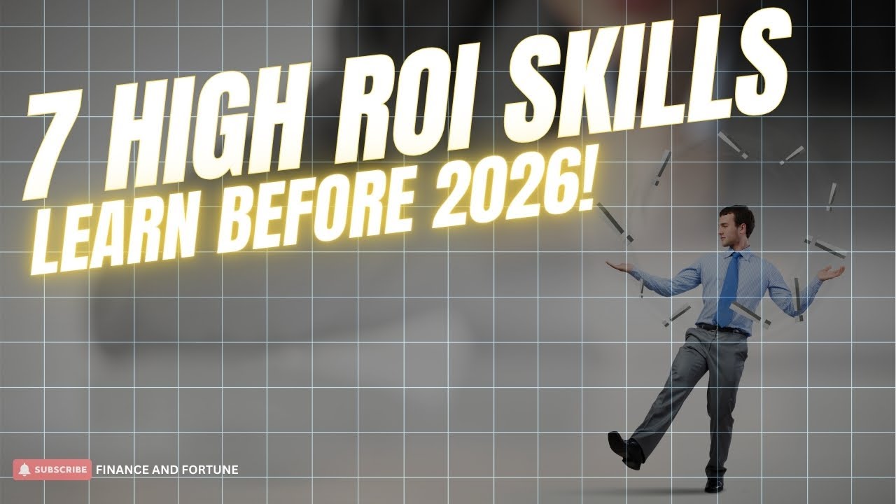 7 High-ROI Skills You Should Learn Before 2026