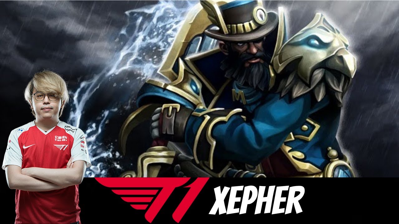 T1.XEPHER - KUNKKA SUPPORT!! DOTA 2 - FULL PRO GAMEPLAY!