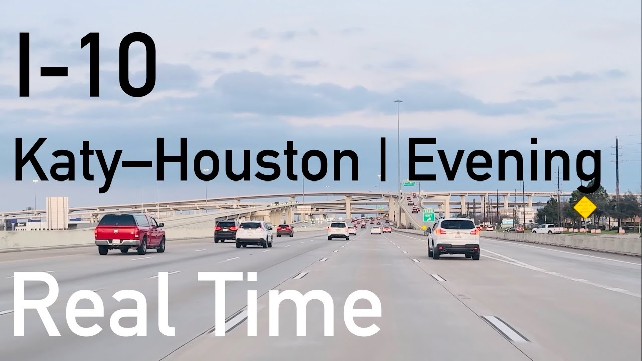 RT | I-10 | Katy–Houston | Evening | 2025