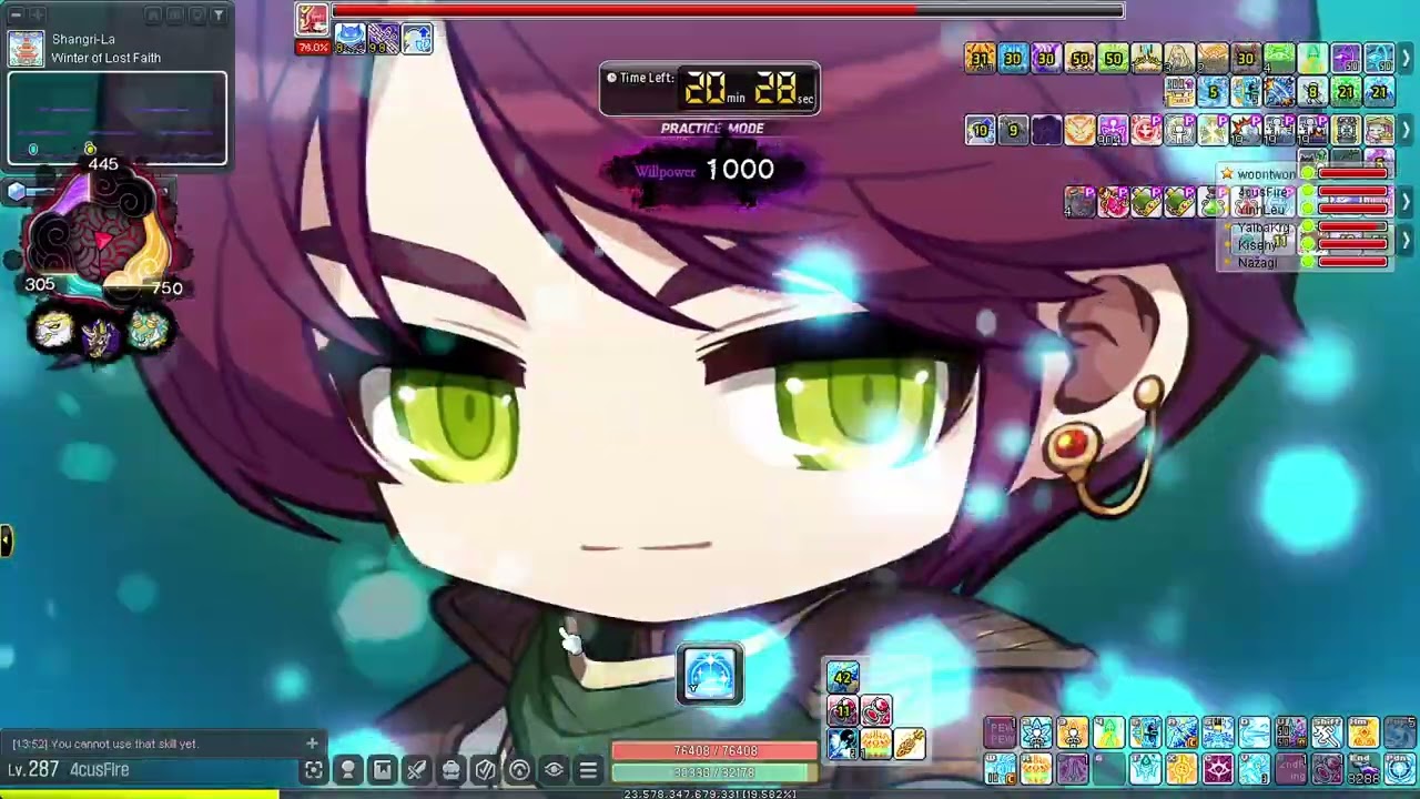 [GMS Kronos] Practice H-Kaling | Bow POV | run 1