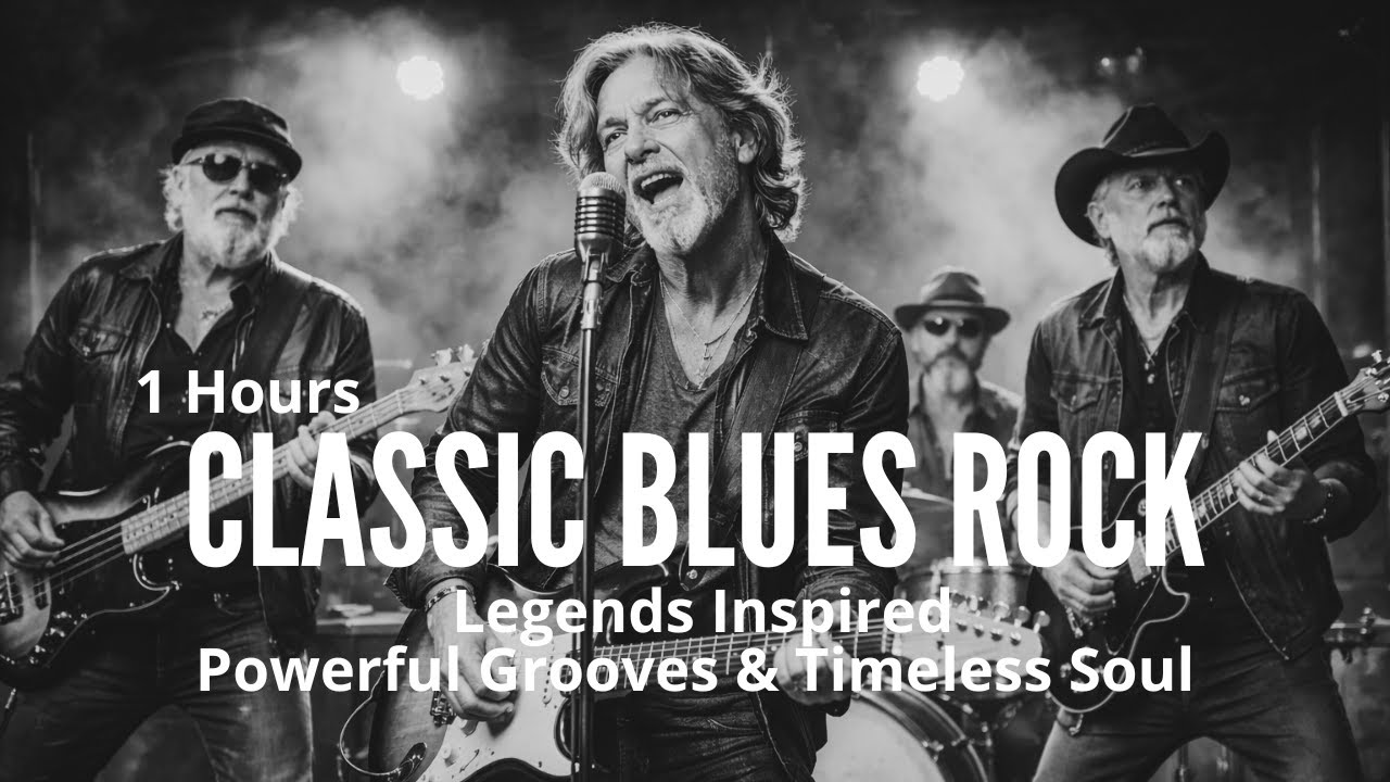 🎶 Classic Blues Rock Legends Inspired – Powerful Grooves & Timeless Soul (Compilation)