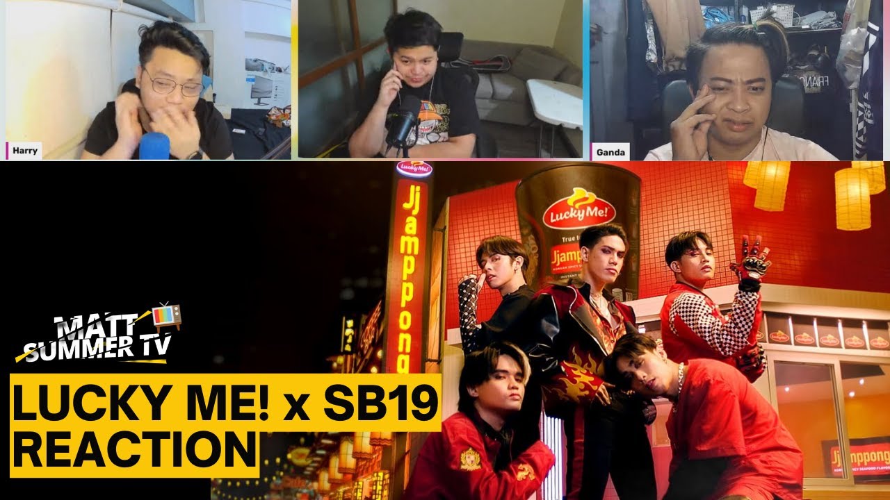 SB19 x Lucky Me! Jjamppong Commercial Reaction