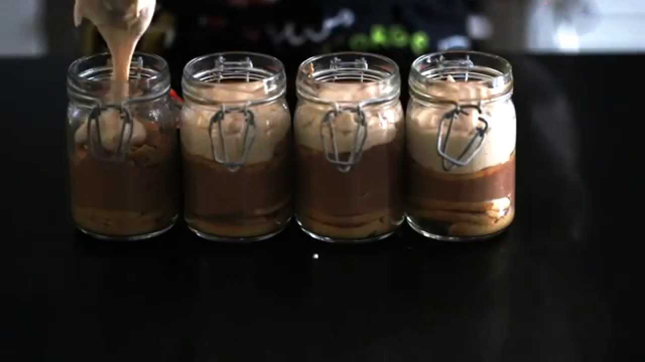 Tiramisu au chocolat, crème de marrons et Baileys