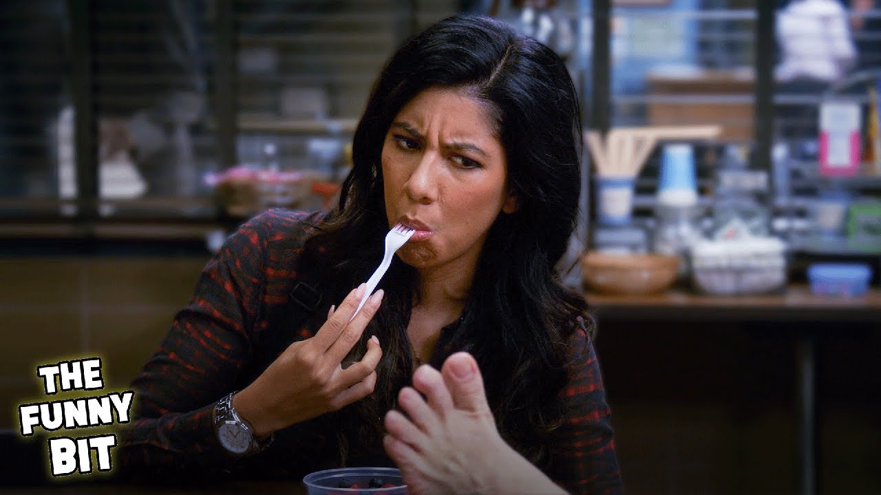 B99 moments where The Break Room saw A LOT of action | Brooklyn 99 | The Funny Bit