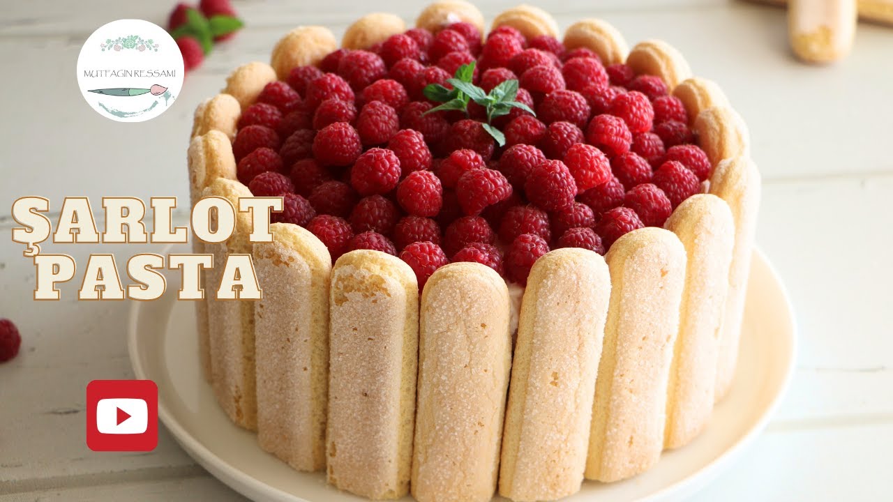 Fırınsız Pratik Pasta | Şarlot (charlotte) Pasta Tarifi 🍰