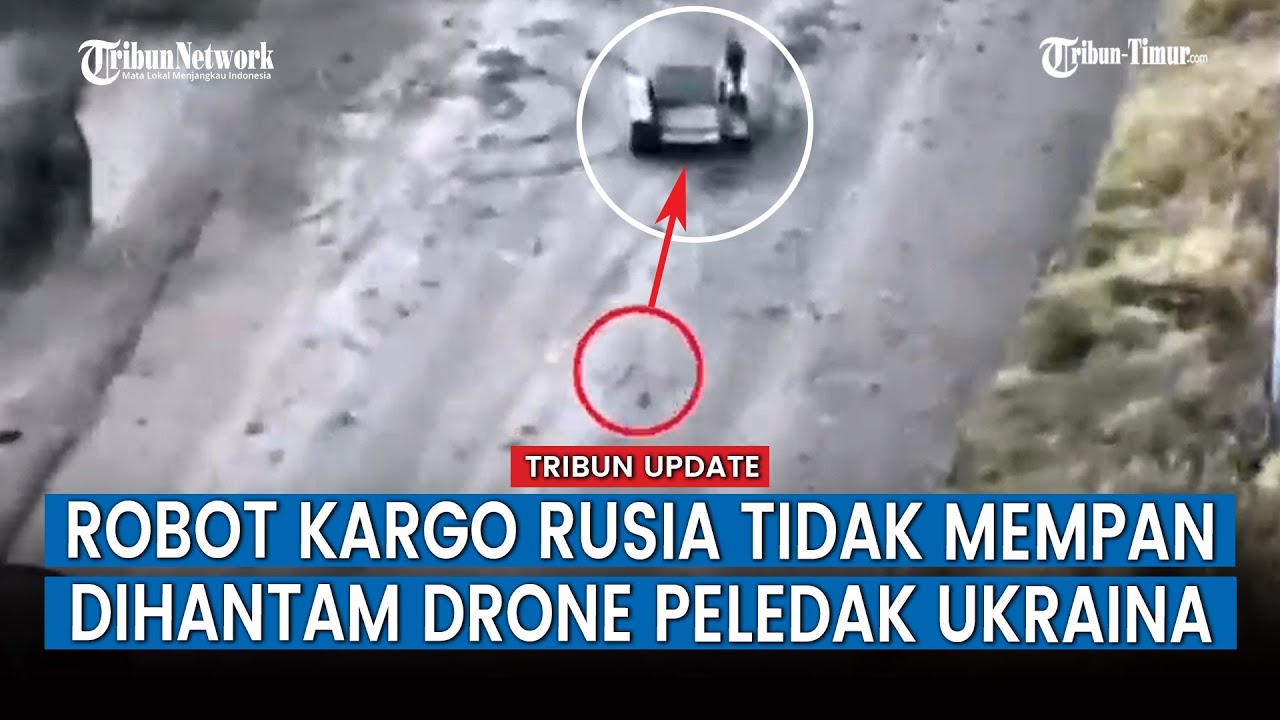 Rusia Operasikan Platform Kargo Robotik ‘UGV’ di Arah Bakhmut