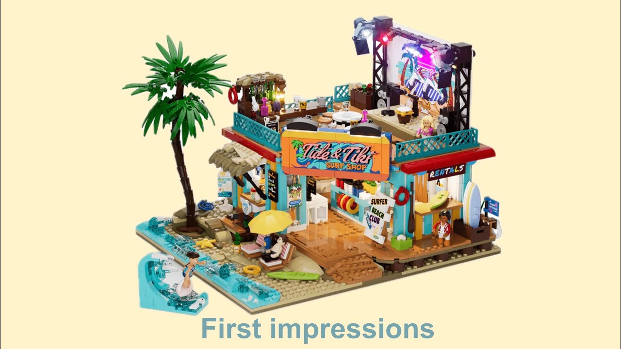 LUMIBRICKS Surf Shop (20004) first impressions 