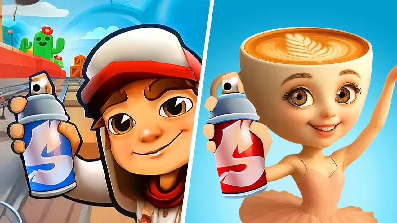 Subway Surfers VS Ballerina Cappuccina, Subway Surfers New Update Brawl Stars, Subway Surf Youtube