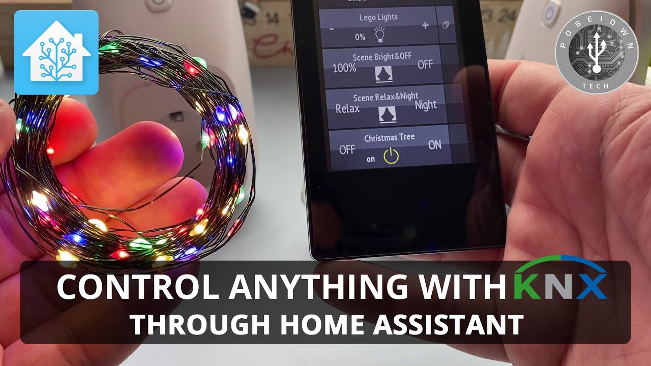 Control anything with KNX through Home Assistant