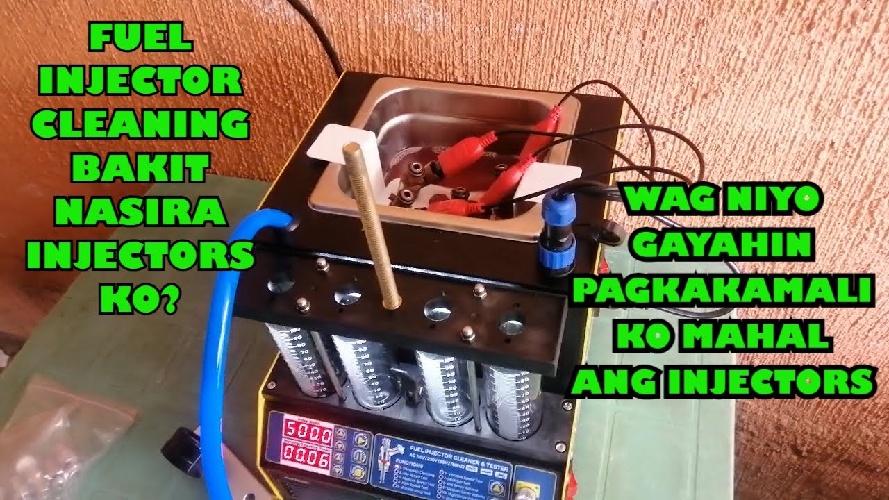 Fuel Injector Cleaning   wag niyo gayahin naging pagkakamali ko