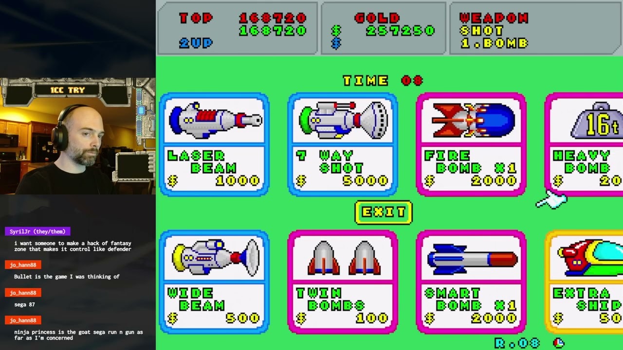 Fantasy Zone 1CC (1-All, autofire) Arcade