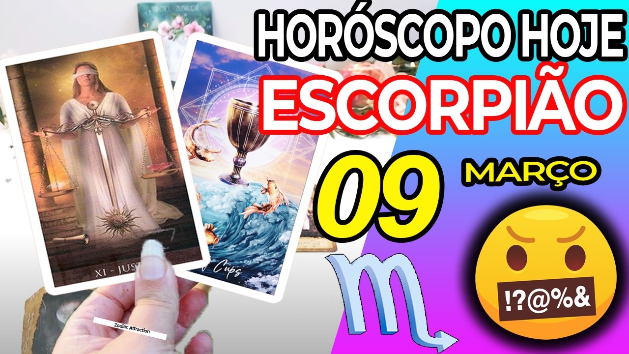 🆘URGENTE🆗QUE SURPRESA VOCÊ VAI TER🤬 Escorpião ♏ 9 Março 2026 | Horoscopo do dia de hoje ♏ Tarot