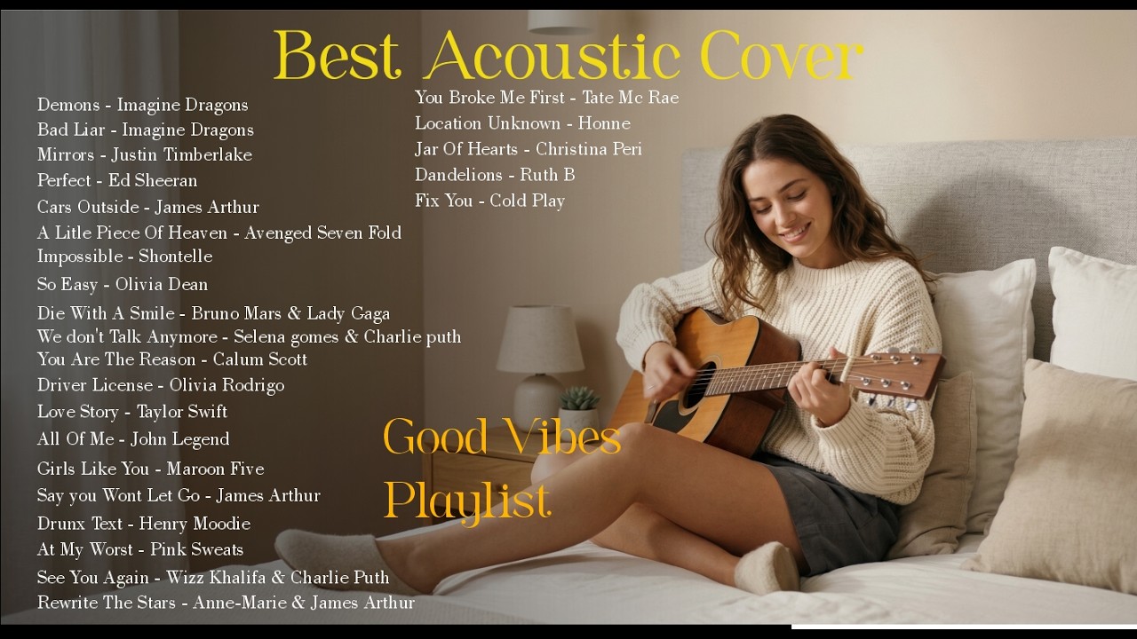 Positive Vibes Playlist 💗🎧 | Best Acoustic Cover Love Song | Viral TikTok Mix 2026 💗 💗