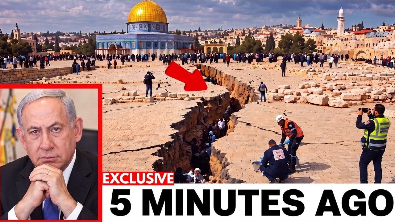 The Mount Of Olives Is Splitting: Is Jesus' Return Happening Right Now?