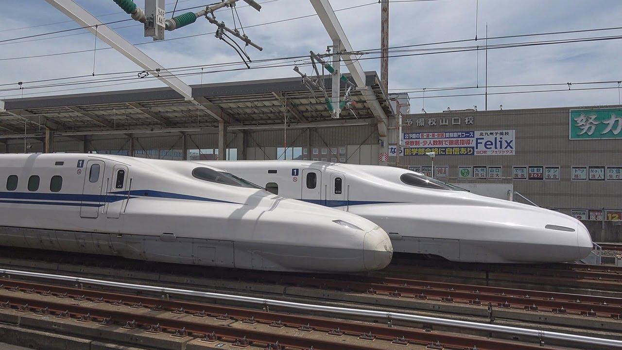 N700S【確認試験車】山陽試運転（本線上で3本退避・ハローキティも）