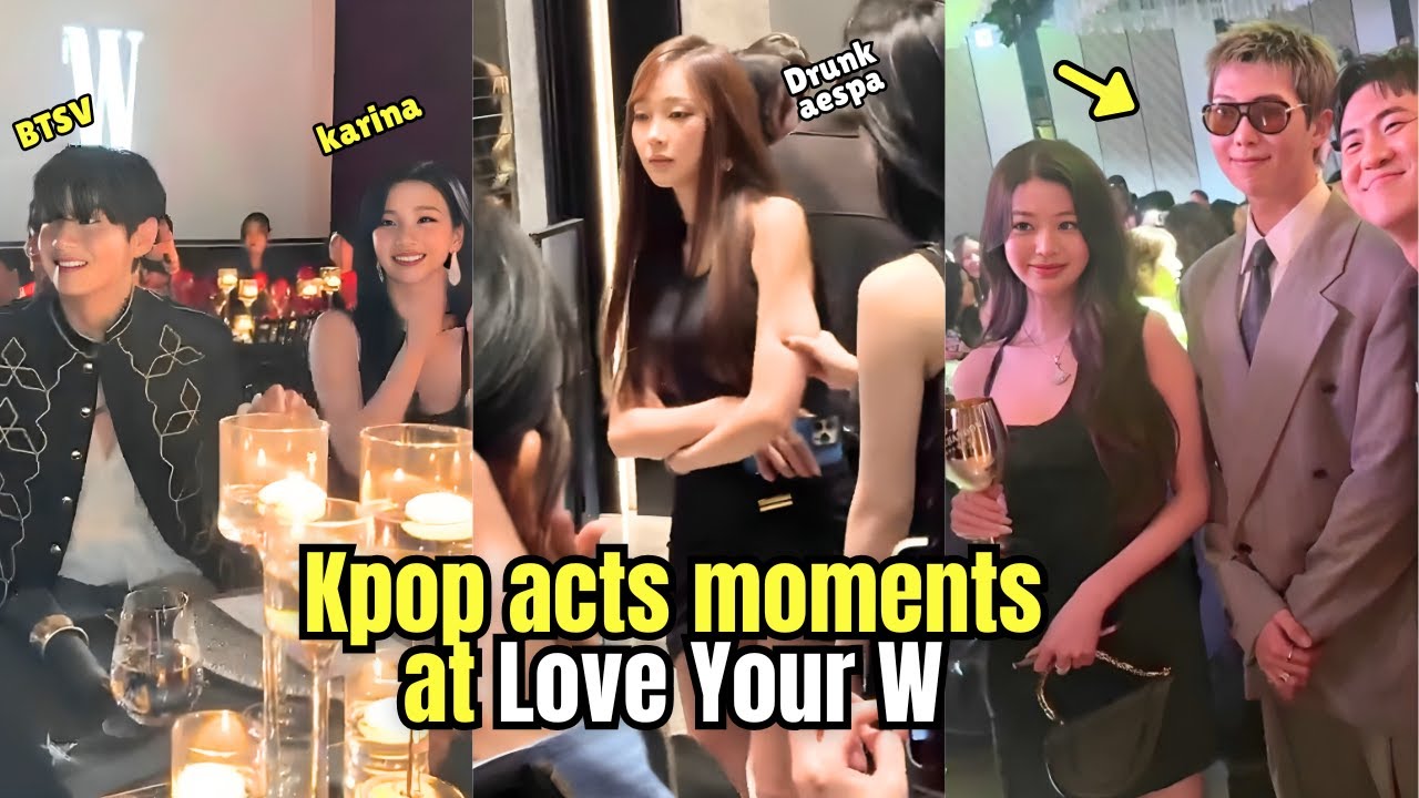 All Kpop Idols moments at W Korea’s 20th Breast Cancer Awareness Event!