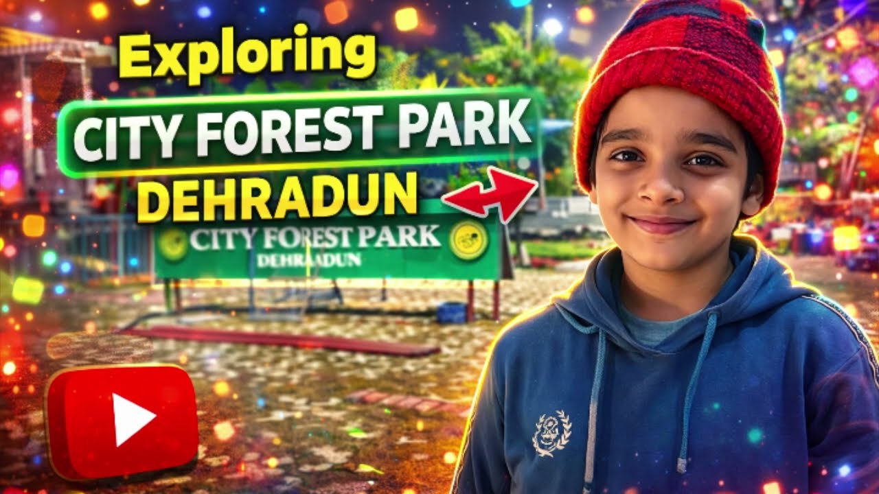 A Beautiful Evening at City Forest Park, Dehradun ✨