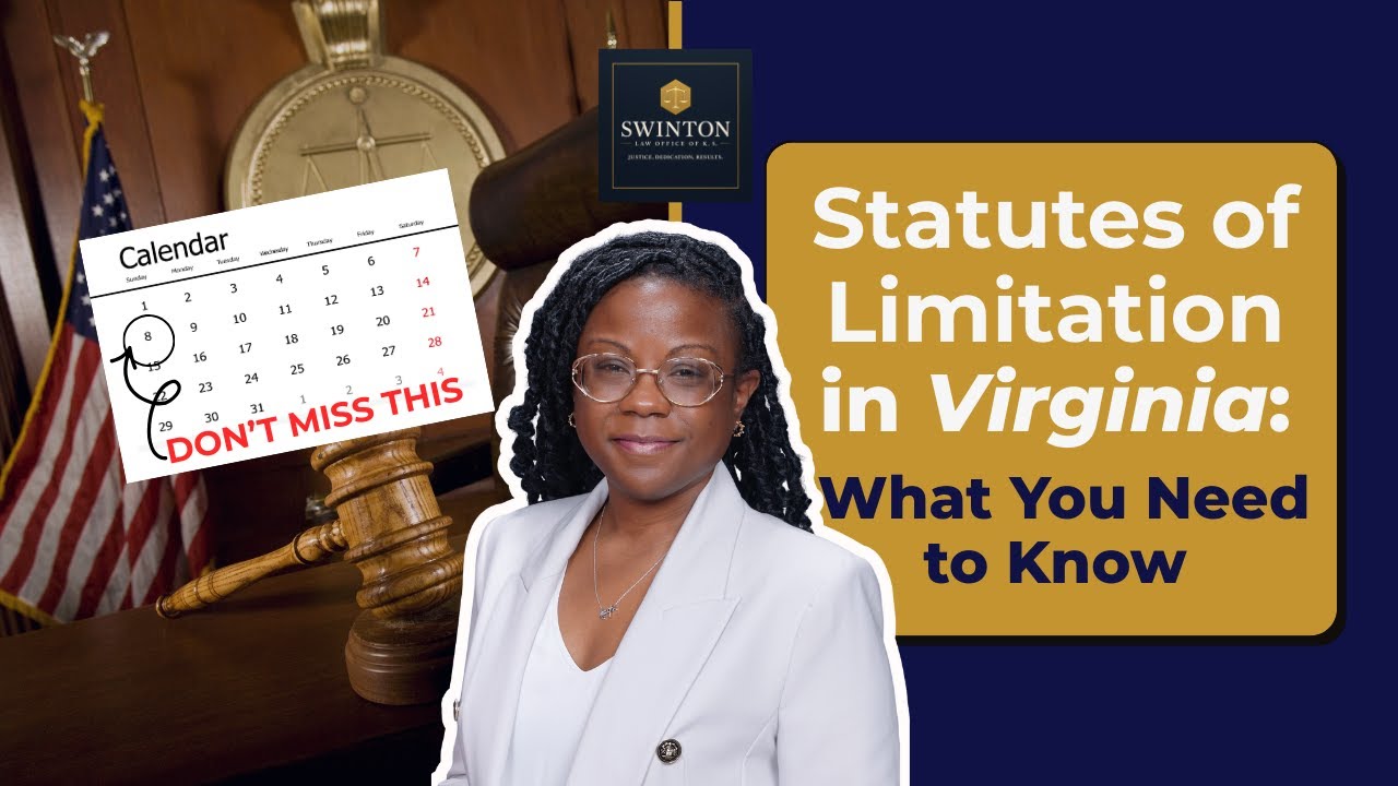 ⏳ Deadlines Matter: Virginia&rsquo;s Statute of Limitations Explained
