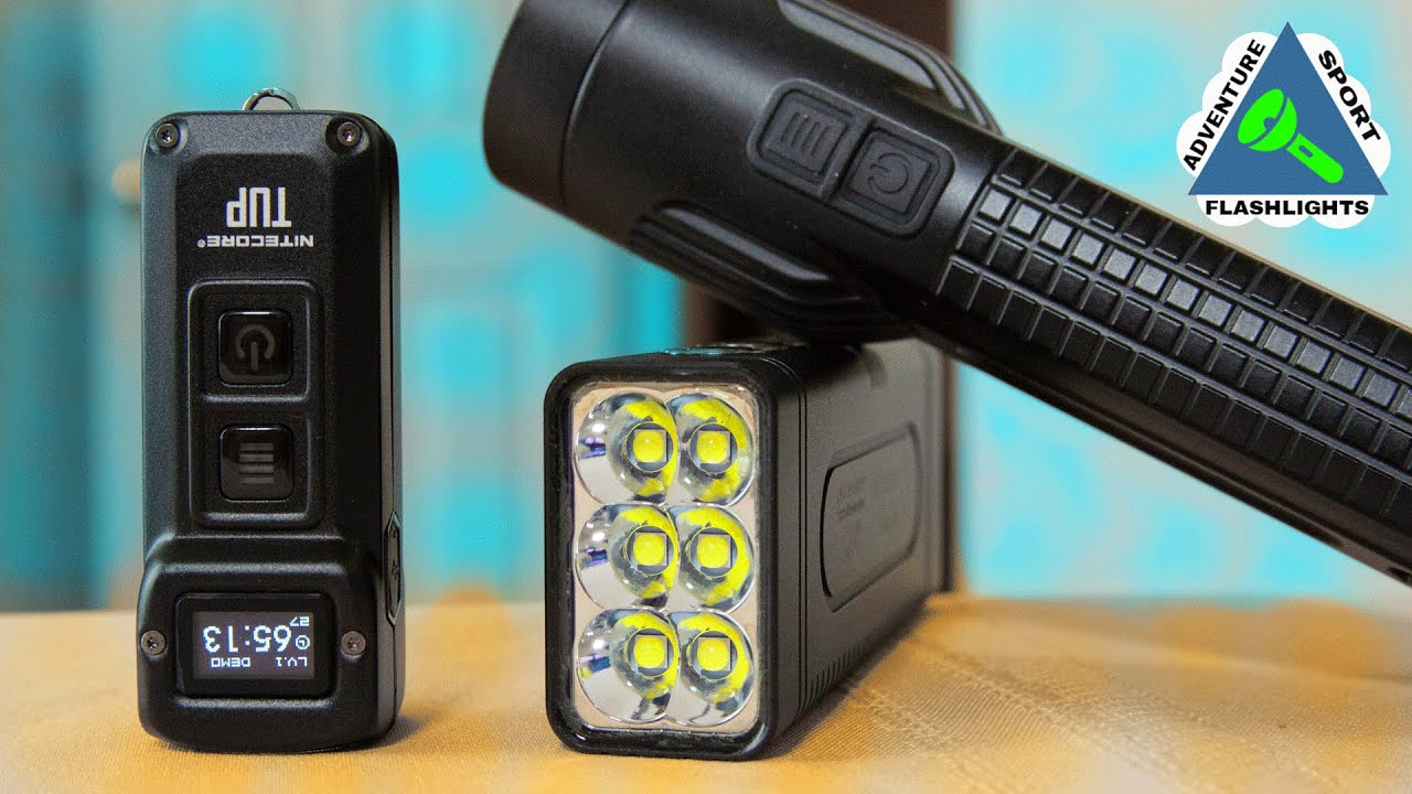 Nitecore TM10k vs Nitecore EC4GTS vs Nitecore Tup, 2019 Line up.