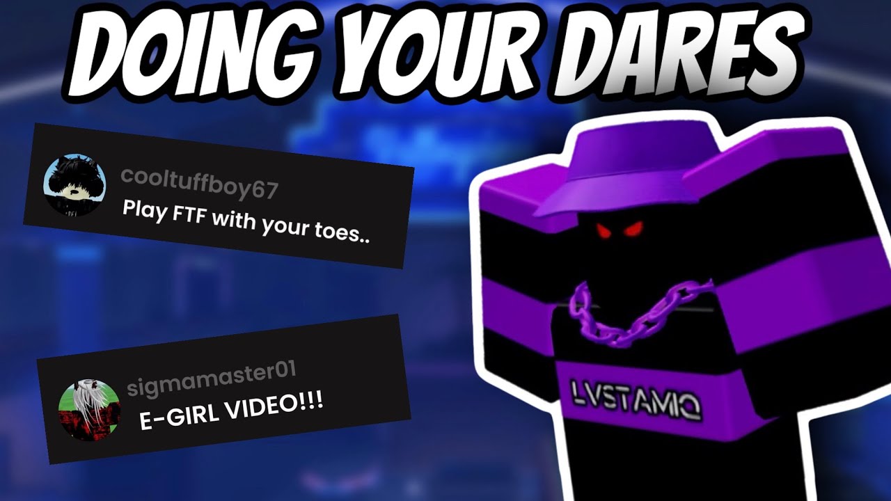 I DID YOUR DARES in Flee the Facility...