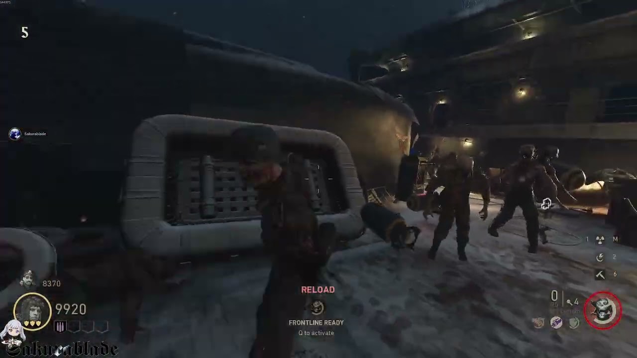COD WW2 Zombies - Tortured Path Map 2&3 (Stream 02/03/26)