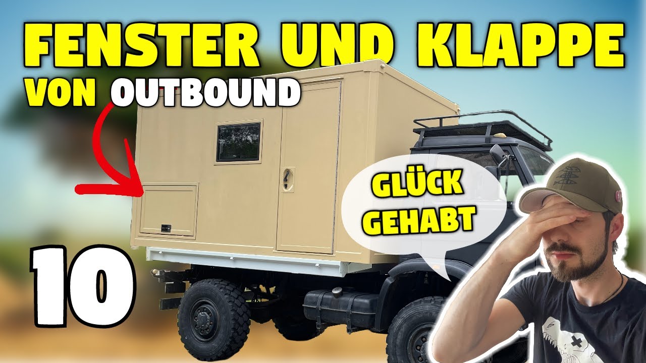 🚛 Einbau Fenster und Klappen von Outbound - MAN G90 8.136 FAE Expeditionsmobil - 010