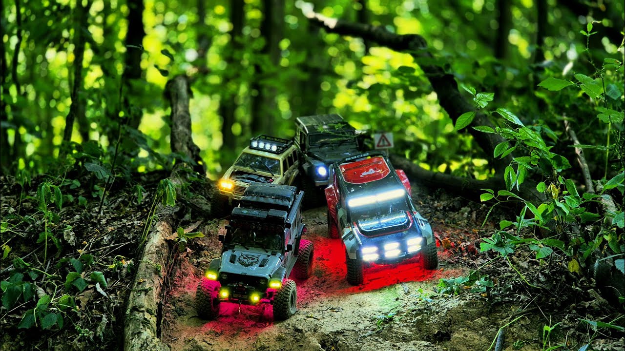 1/10 RC Summer Forest Crawling #rcparktrsice