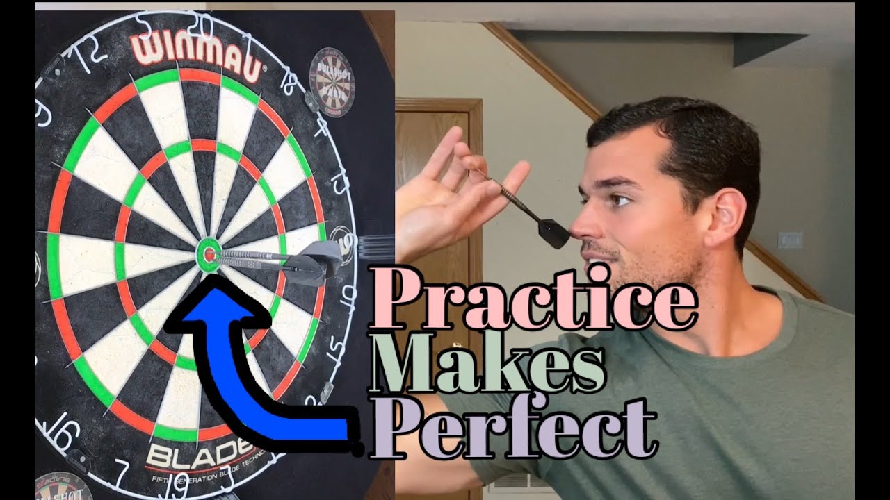 How To Practice Darts To Get Better!