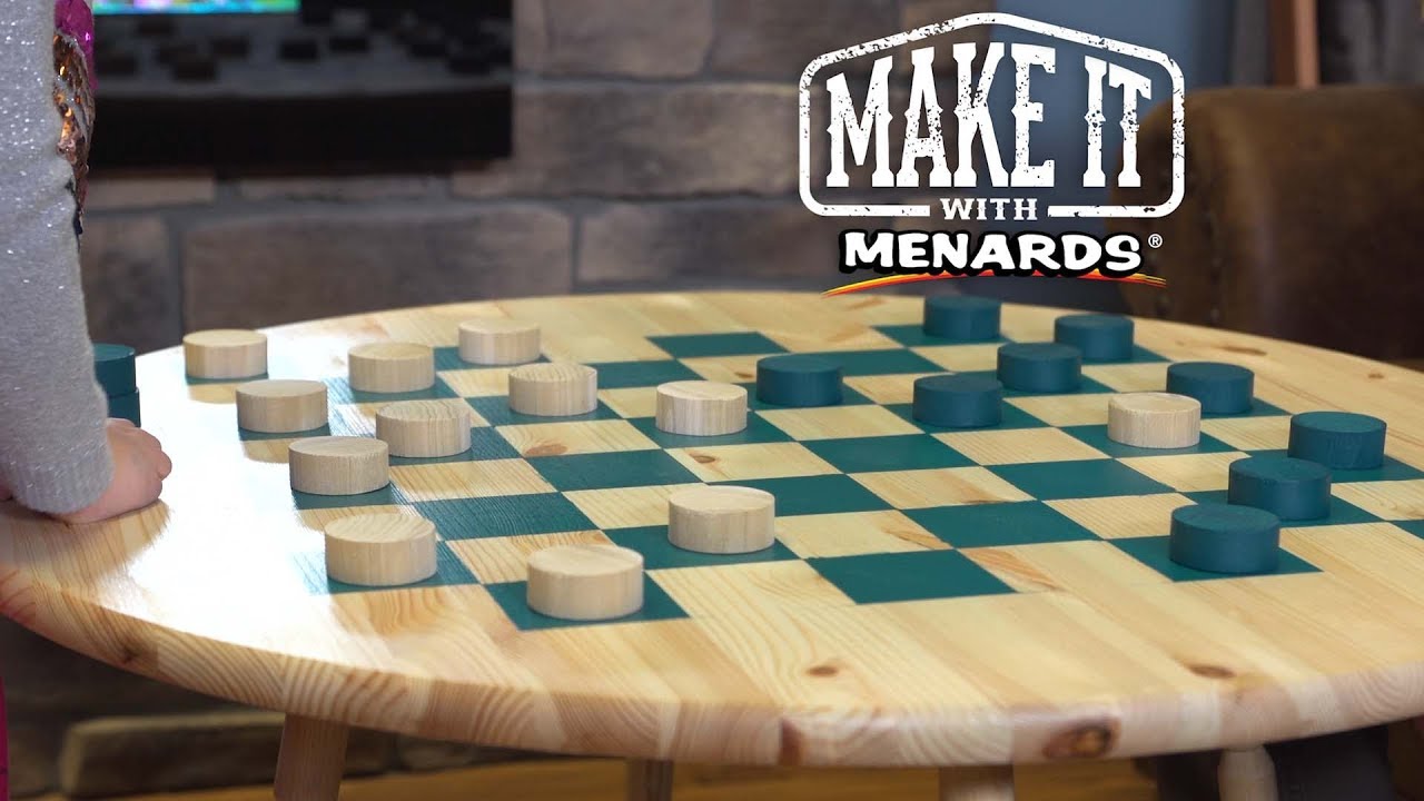 Checkers Board - Make It With Menards