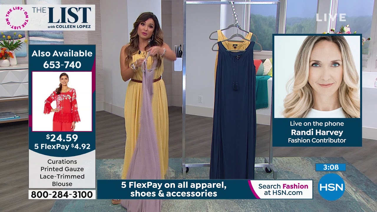 Curations Gauze Maxi Dress