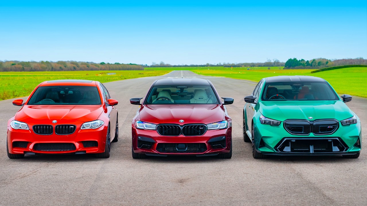 Wyścig najnowszych generacji BMW M5