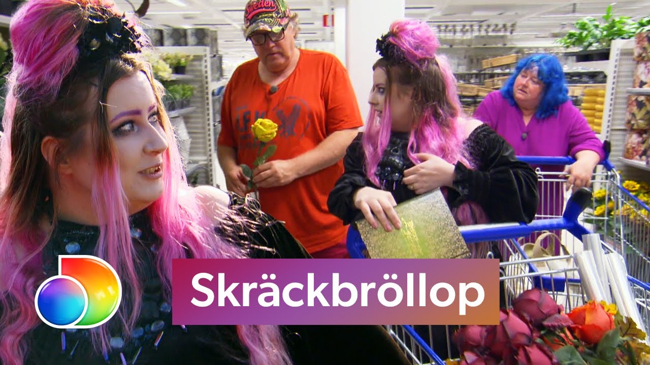 Ullared | Melissa shoppar inför sitt Halloweenbröllop | discovery+ Sverige